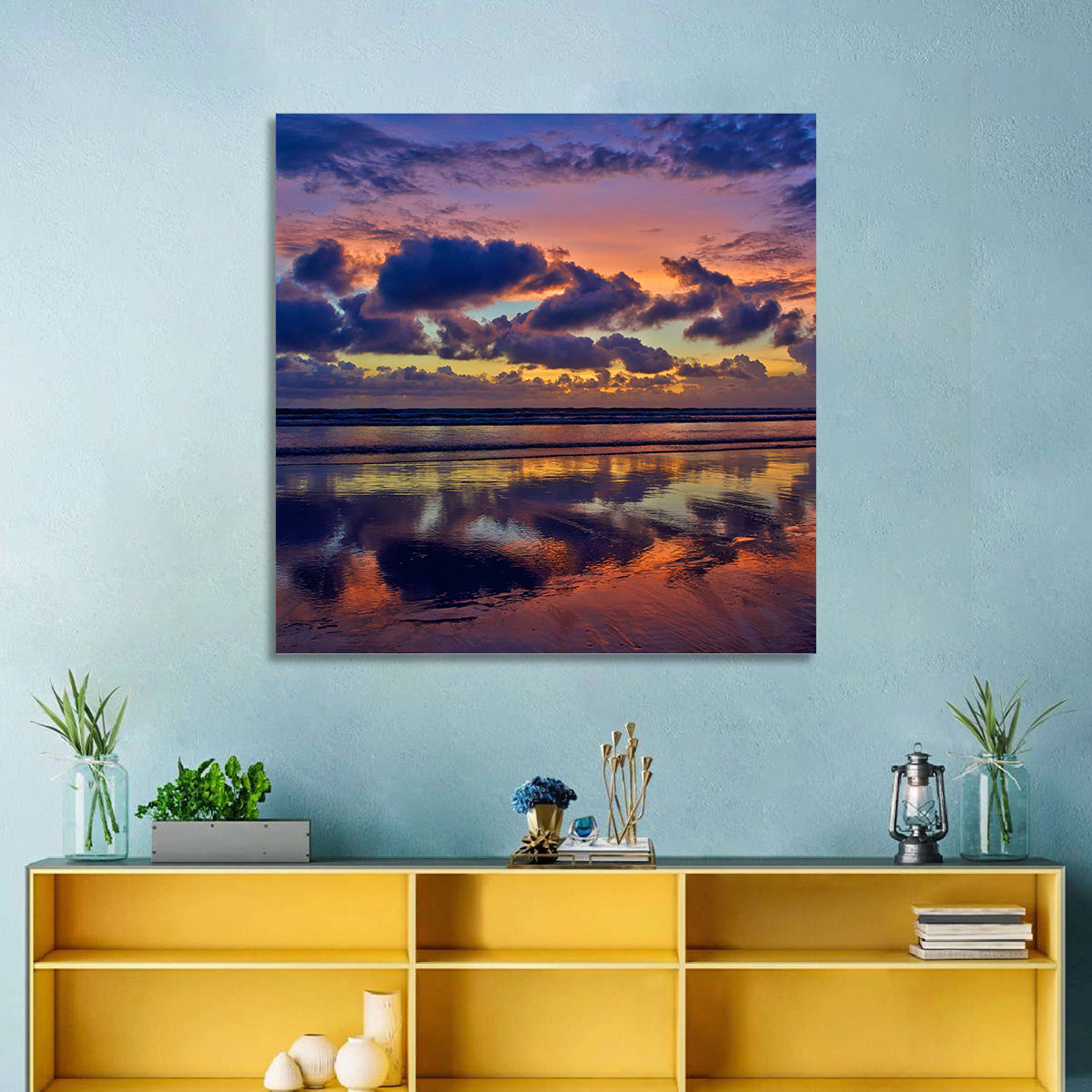 Sea & Clouds Wall Art