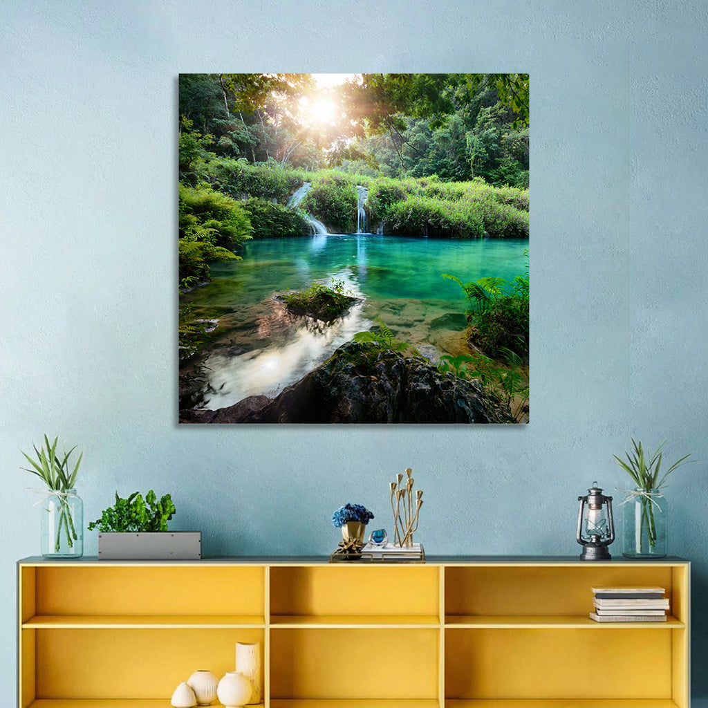 Semuc Champey Turquoise Pools Wall Art