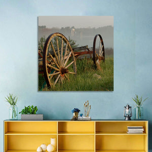 Broken Wagon Wall Art