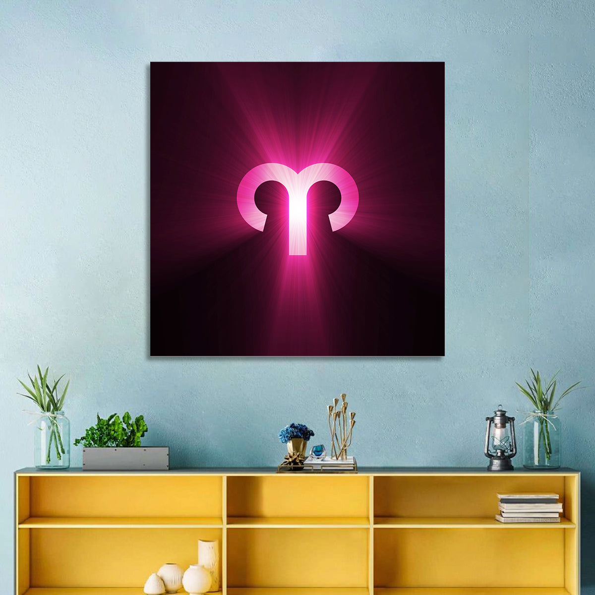 Aries Symbol Wall Art