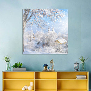 Frosted Town Wall Art