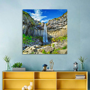 Svartifoss Waterfall Wall Art