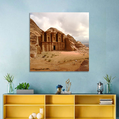 Petra Monastery Wall Art