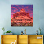 Bell Rock Sunset, Sedona Wall Art