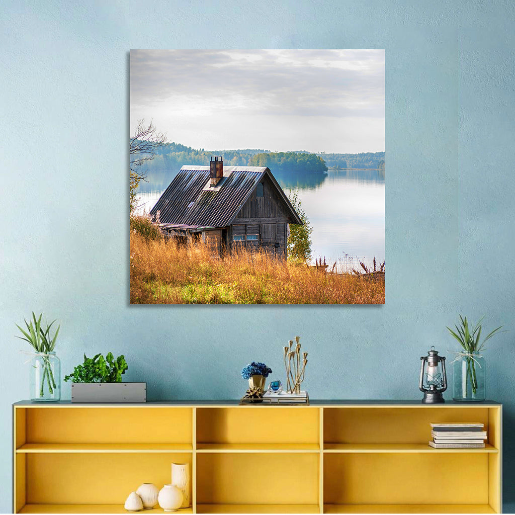 Salmon Lake Cabin Wall Art