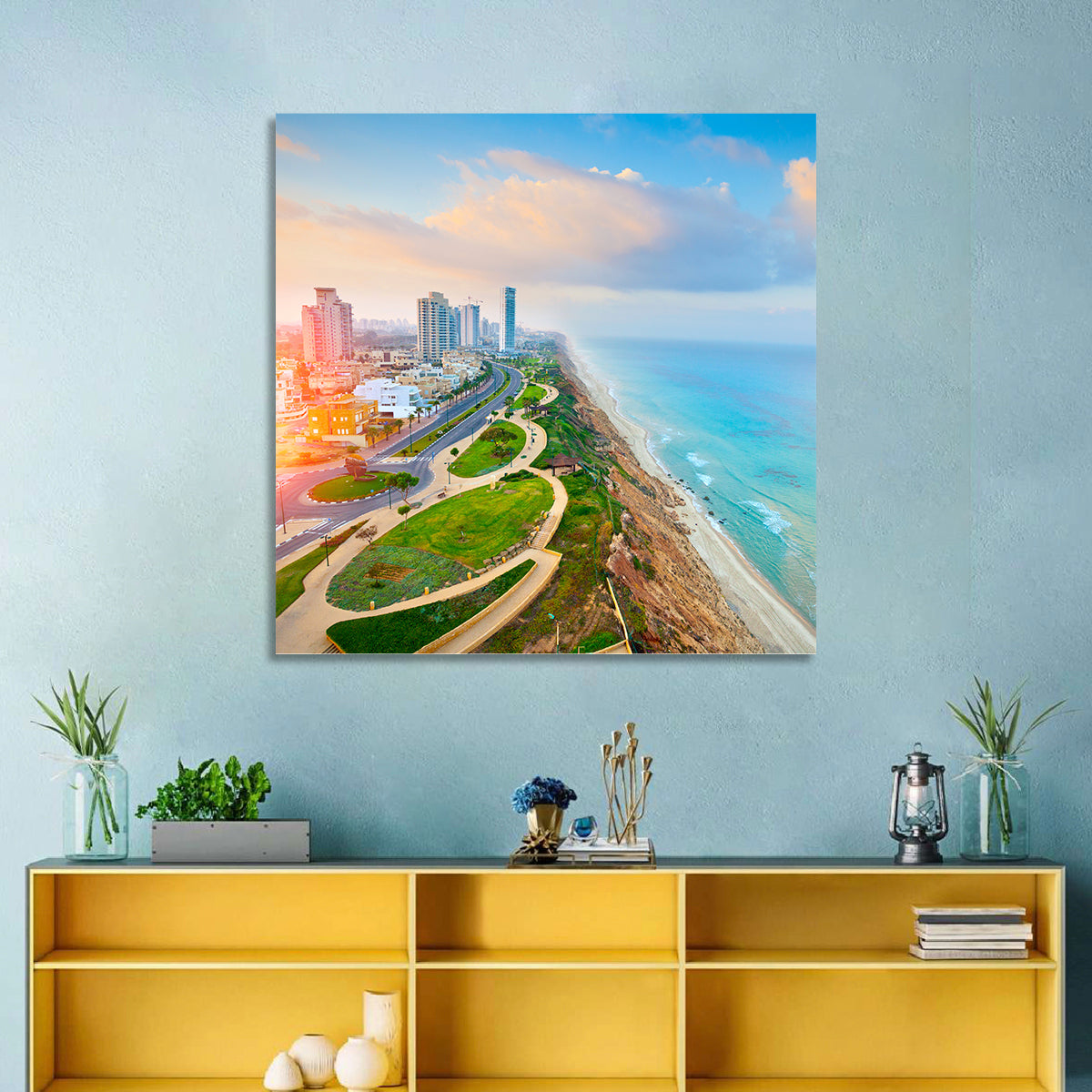 Netanya City Wall Art