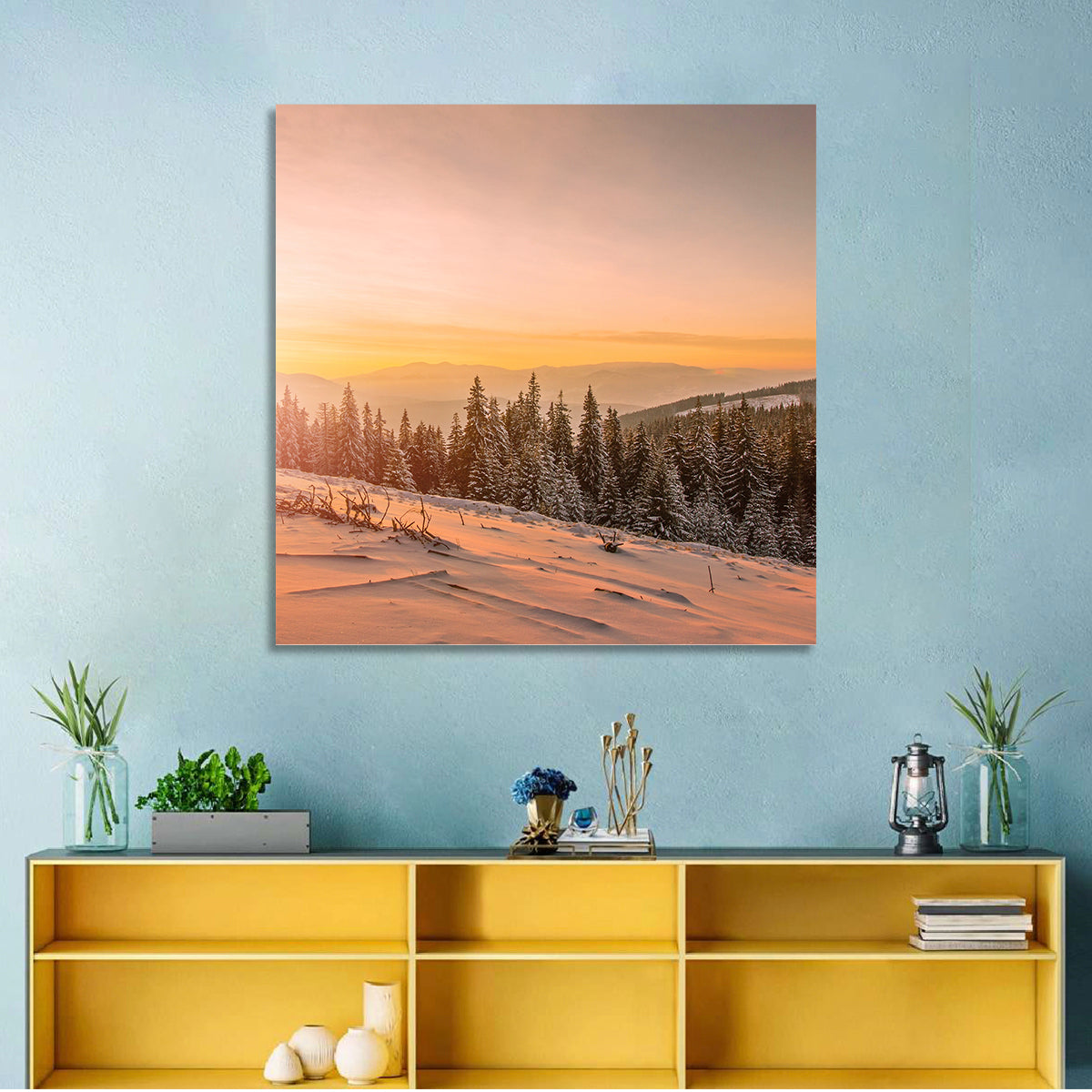 Snowy Hoverla Wall Art