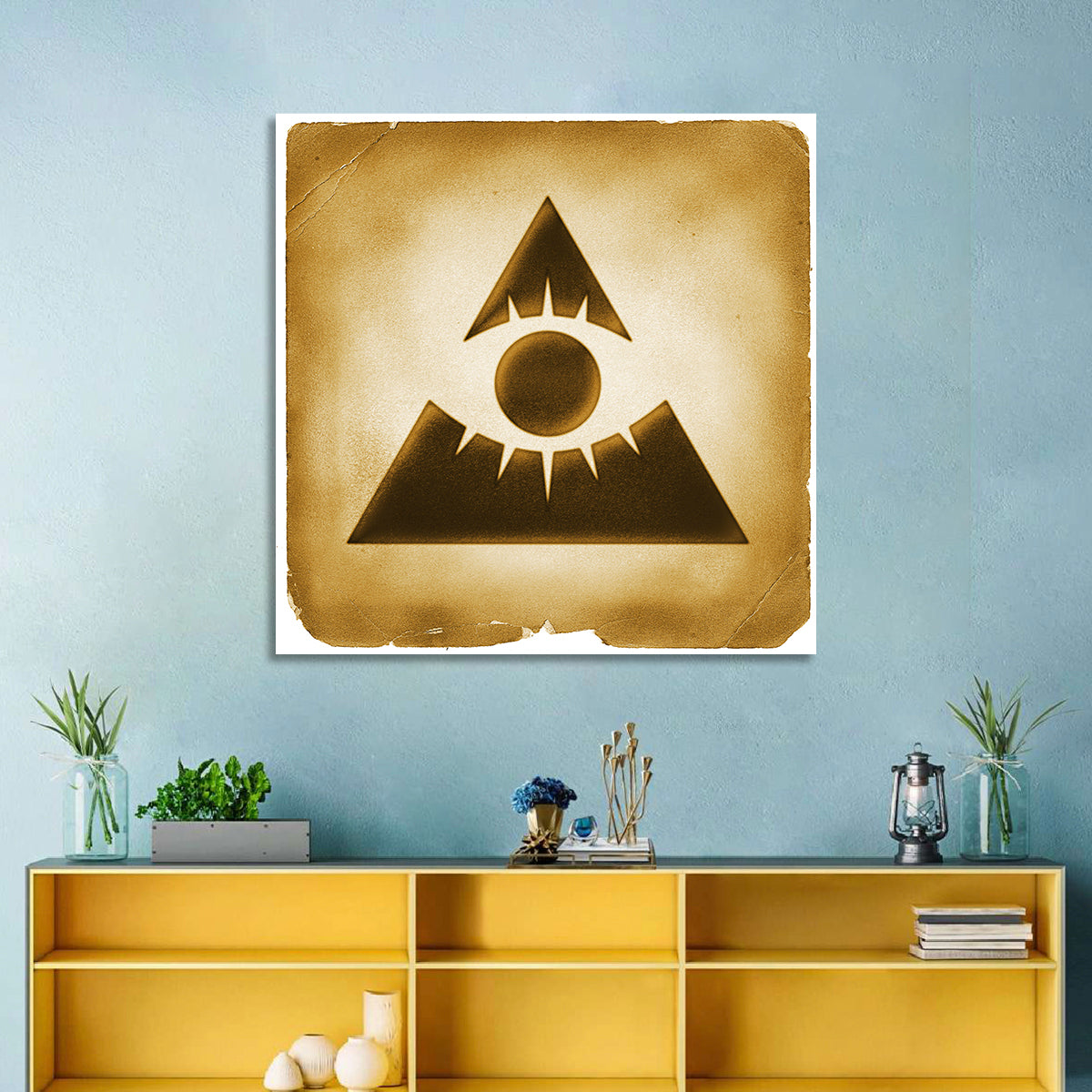 Illuminati Eye Wall Art