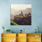 Tatev Monastery at Golden Hour Wall Art