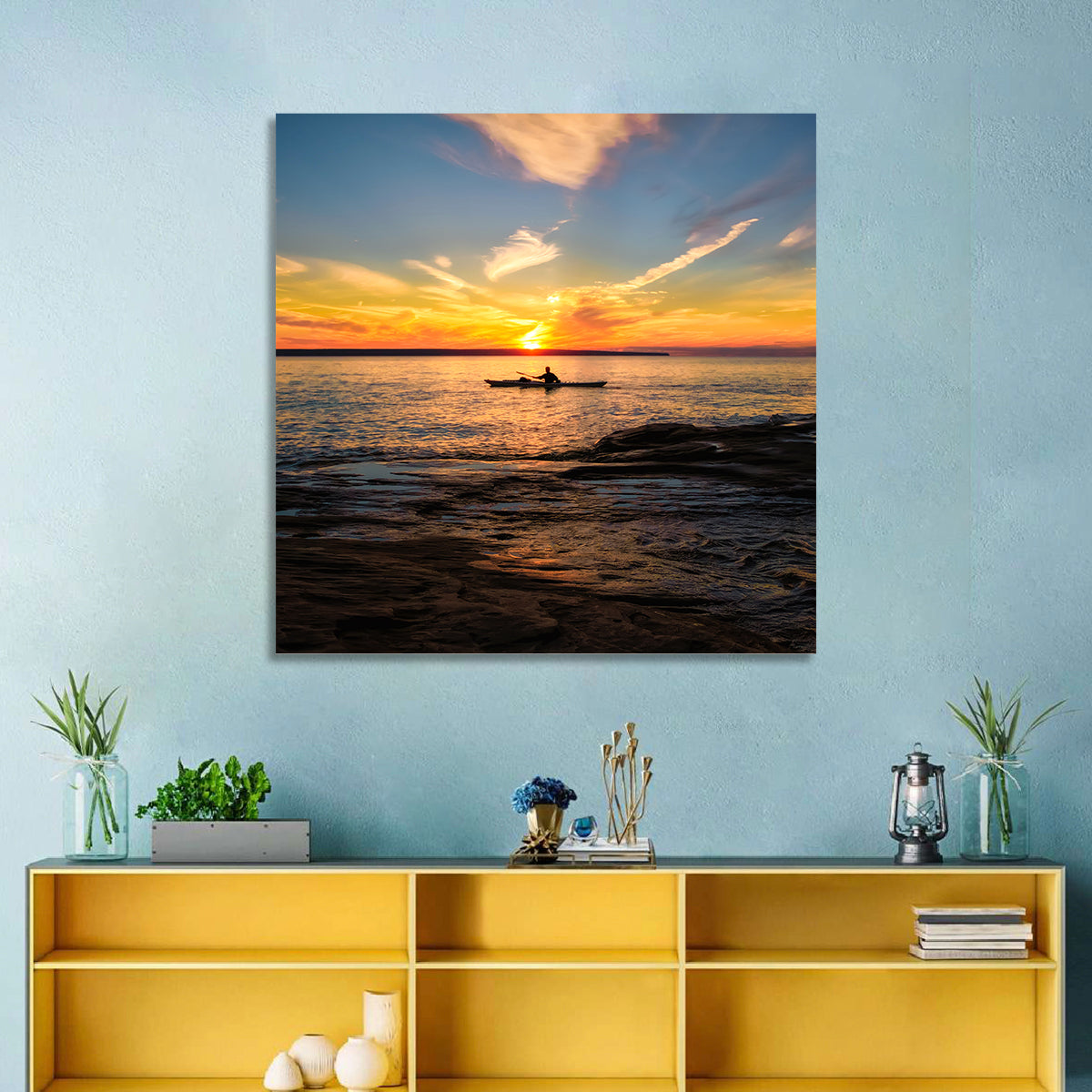 Lake Superior Sunset Wall Art