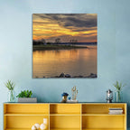 Lake Whitney Sunset Wall Art