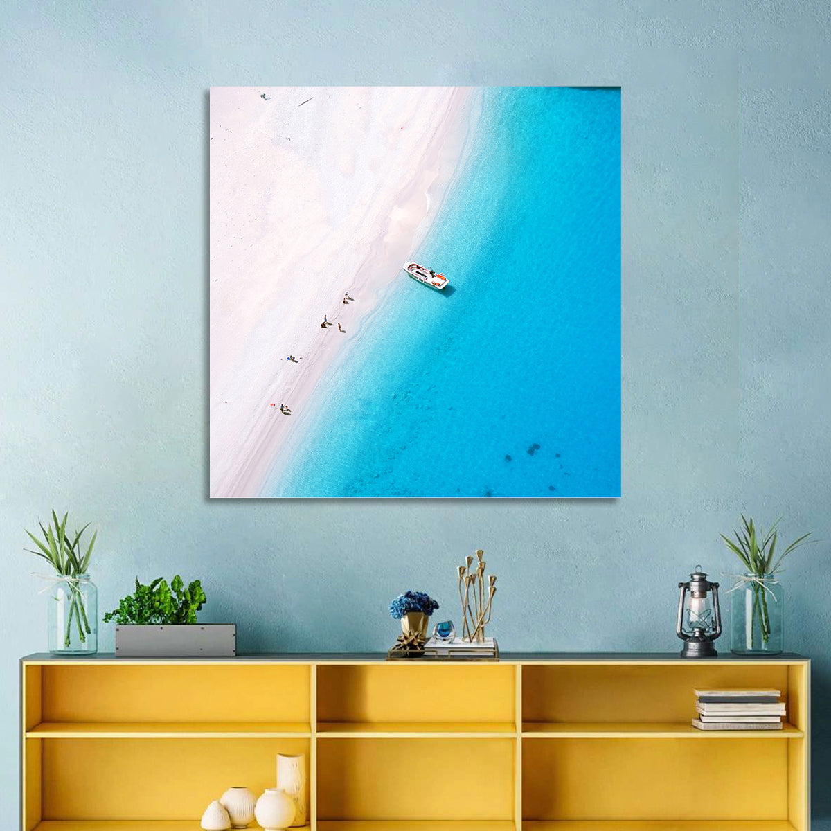 Calm Beach Bay Wall Art