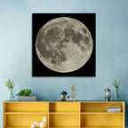 Full Moon with Tycho Rays Wall Art