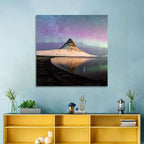 Kirkjufell Under the Milky Way Wall Art