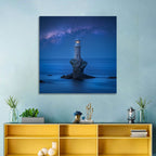 Tourlitis Lighthouse Nightscape Wall Art