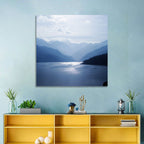 Xinjiang Lakeshore Serenity Wall Art