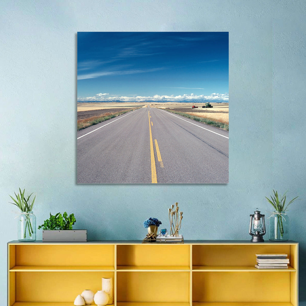 Infinite Road, Montana Wall Art