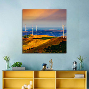 Windmill Power Stations Wall Art