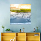 Matanuska Glacier at Sunset Wall Art