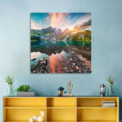 Lake Oeschinen Wall Art