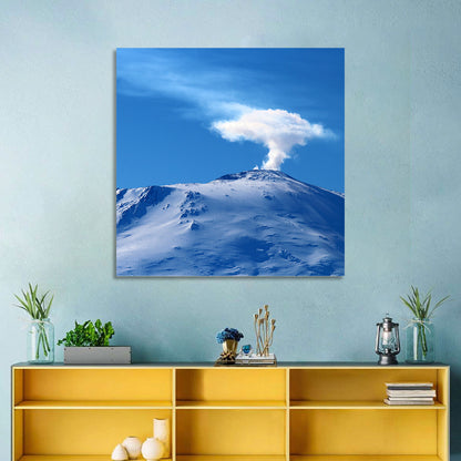 Mount Erebus Wall Art