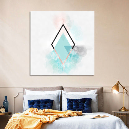 Scandinavian Geometric Abstract IV Wall Art