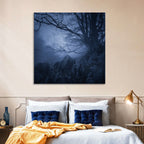 Gnarled Tree at Twilight Wall Art