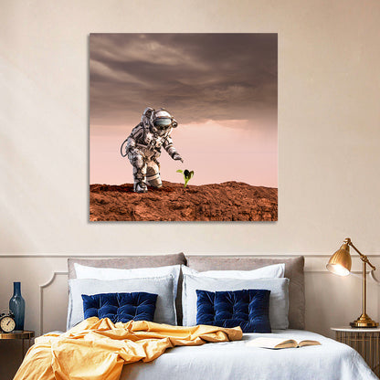 Mars Life Concept Wall Art