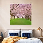 Cherry Blossom Avenue Wall Art