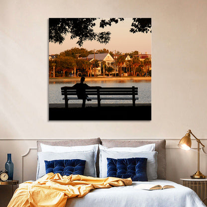 Colonial Lake Wall Art