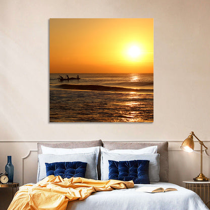 Puri Beach Sunrise Wall Art