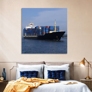 Container Ship Wall Art