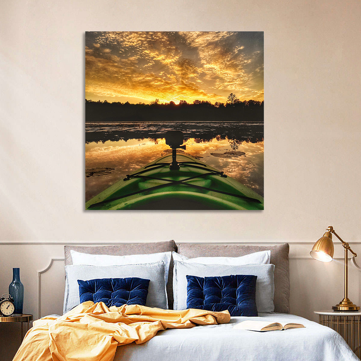 Beaver Dam Sunset, Canada Wall Art