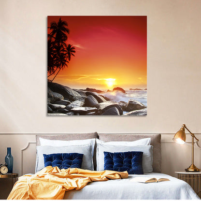 Island Sunset Wall Art