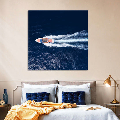 Speedy Boat Wall Art