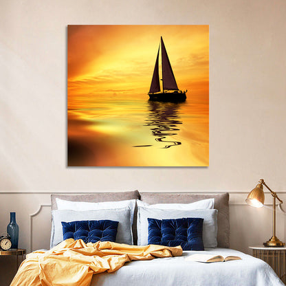 Sailing Boat Wall Art