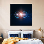Polygonal Infinity Loop Wall Art