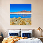 Laguna Flamingo Lake Wall Art