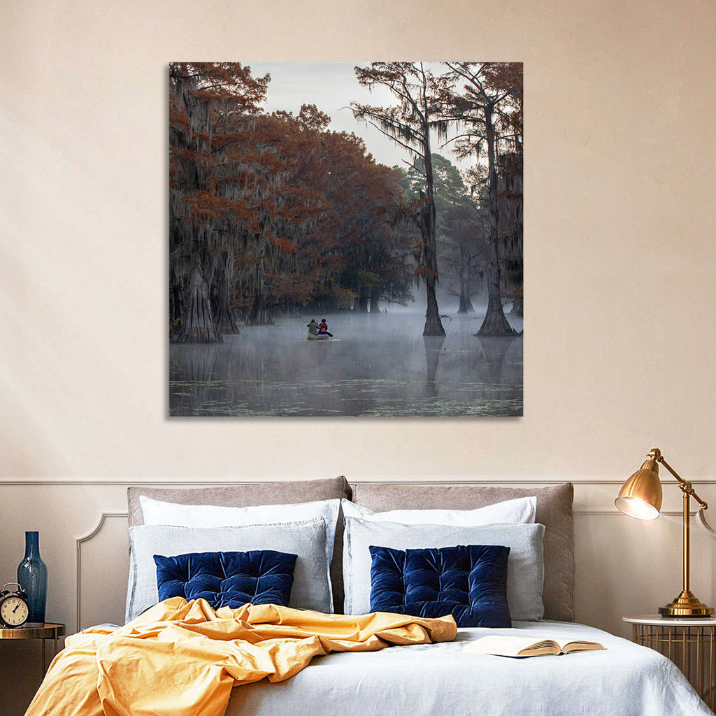 Caddo Lake Morning Mist Wall Art