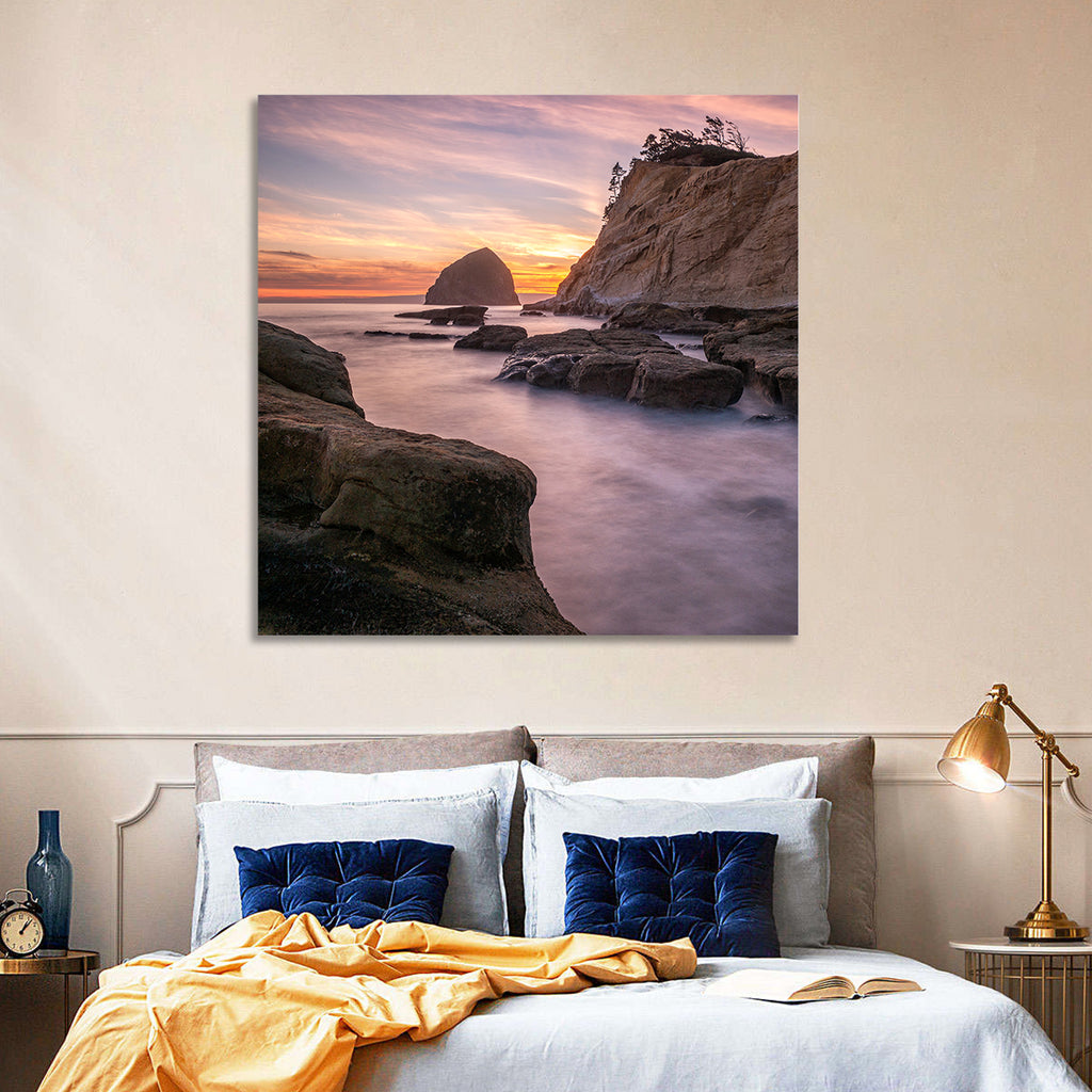 Haystack Rock at Cape Kiwanda Wall Art