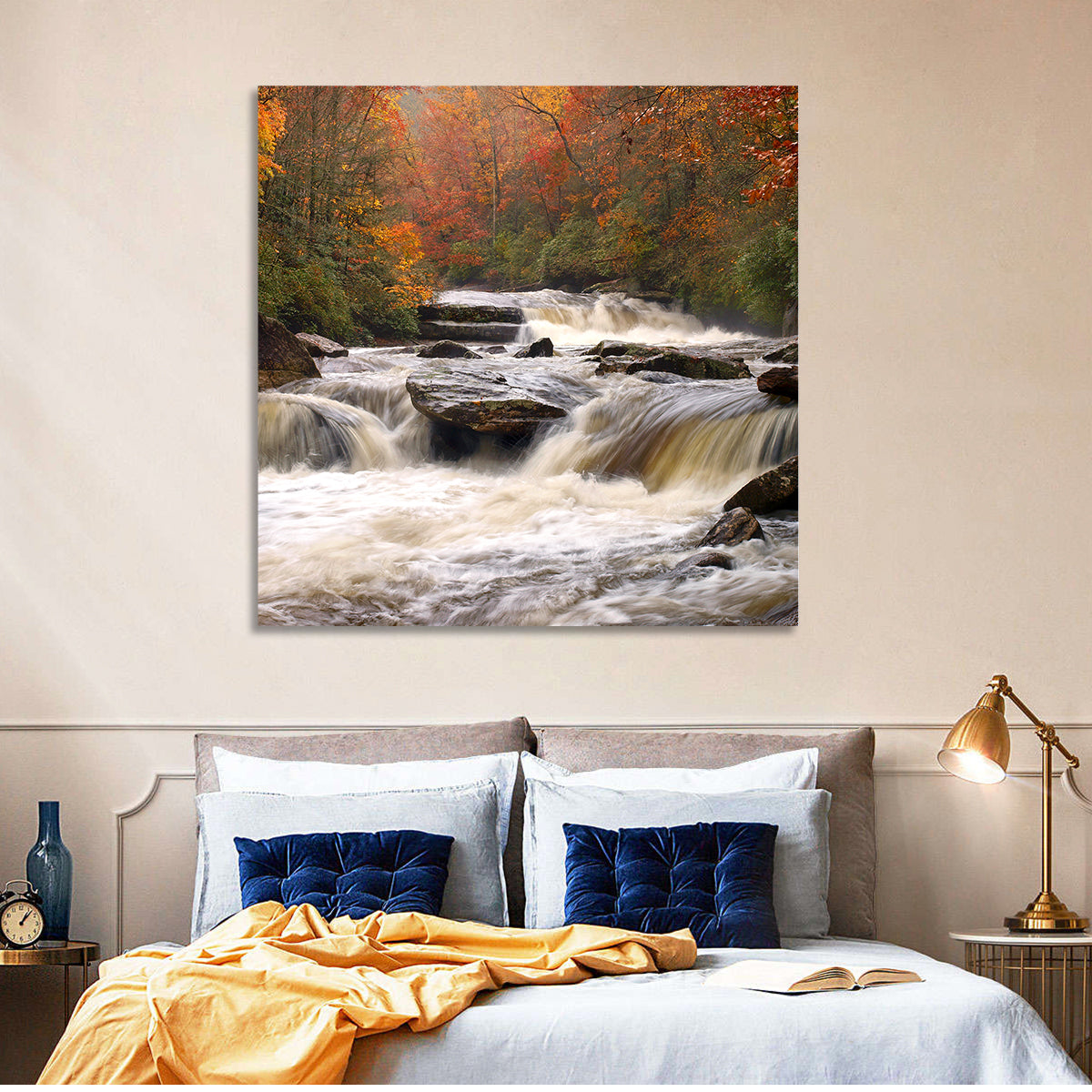 Carolina River in Autumn Wall Art