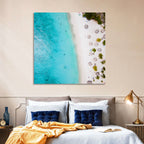 Cas Abou Aerial Shoreline Wall Art