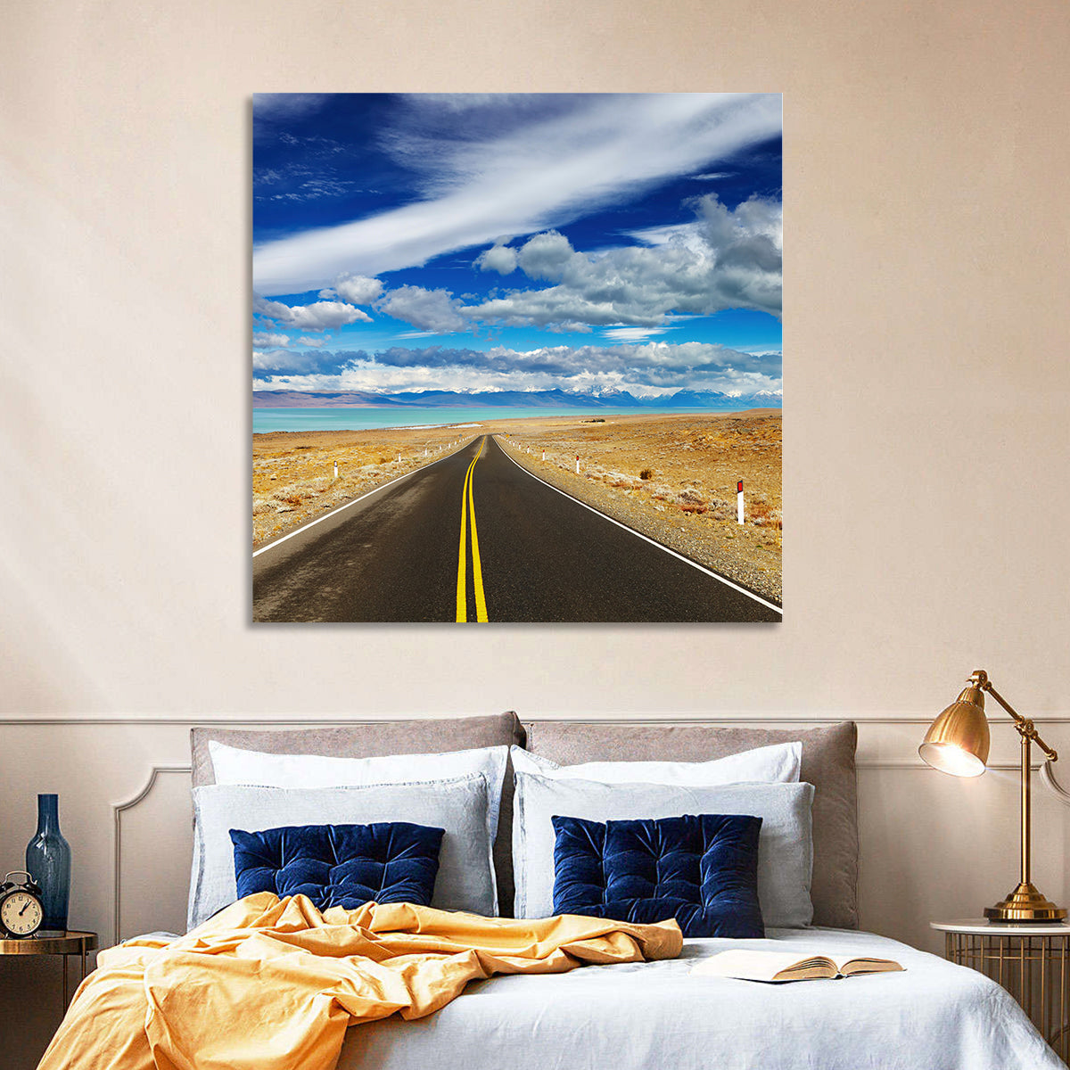 Road To Viedma Lake Wall Art