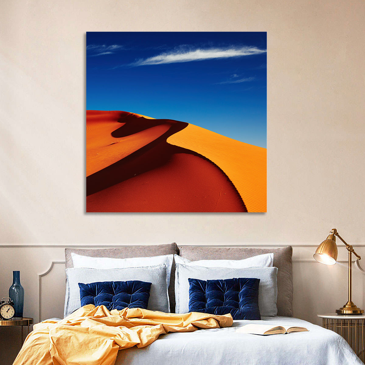 Sahara Desert Sand Dunes Wall Art