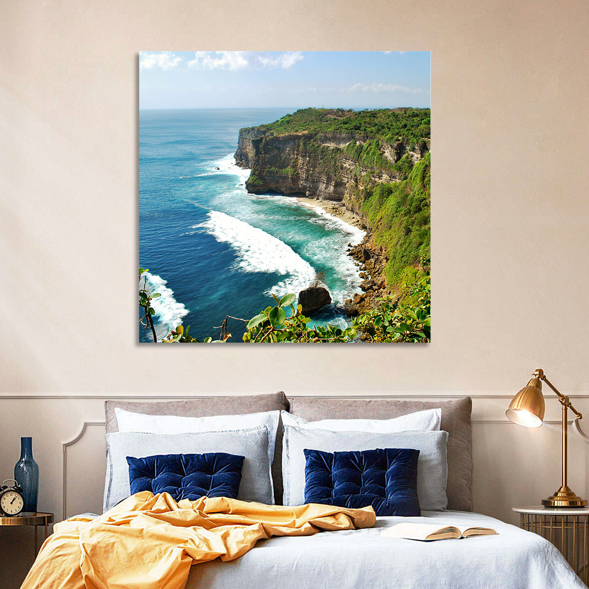 Cliffs in Bali Wall Art