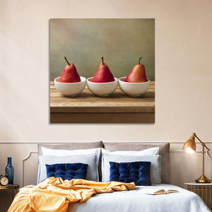 Red Pears Wall Art