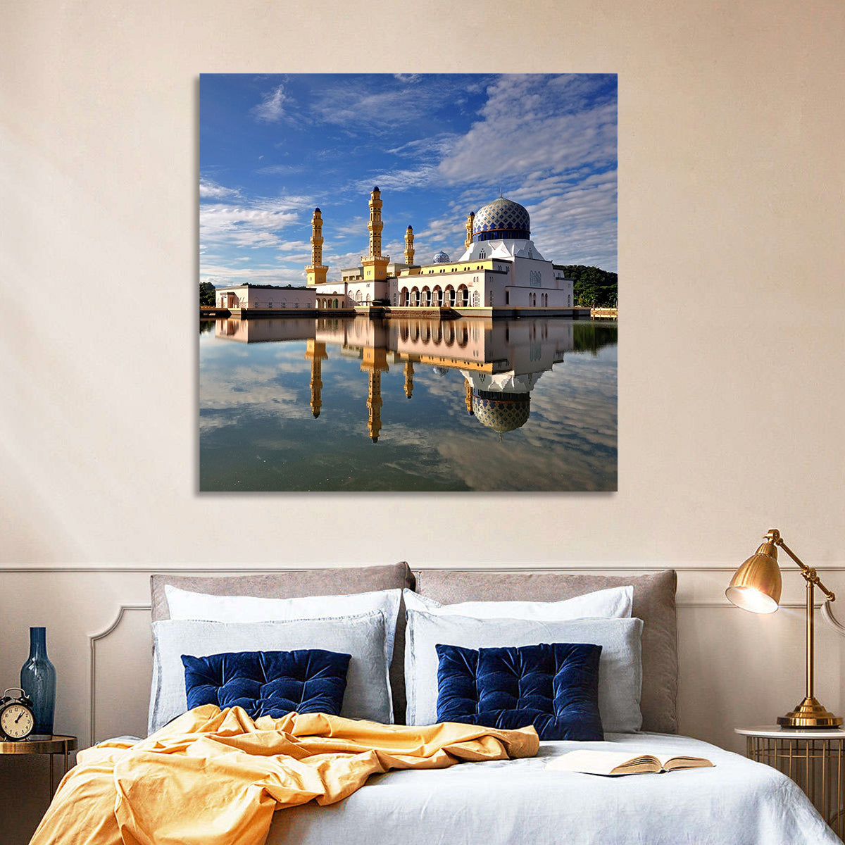 Floating Mosque Wall Art