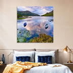 Lough Leane Rowboats at Dusk Wall Art