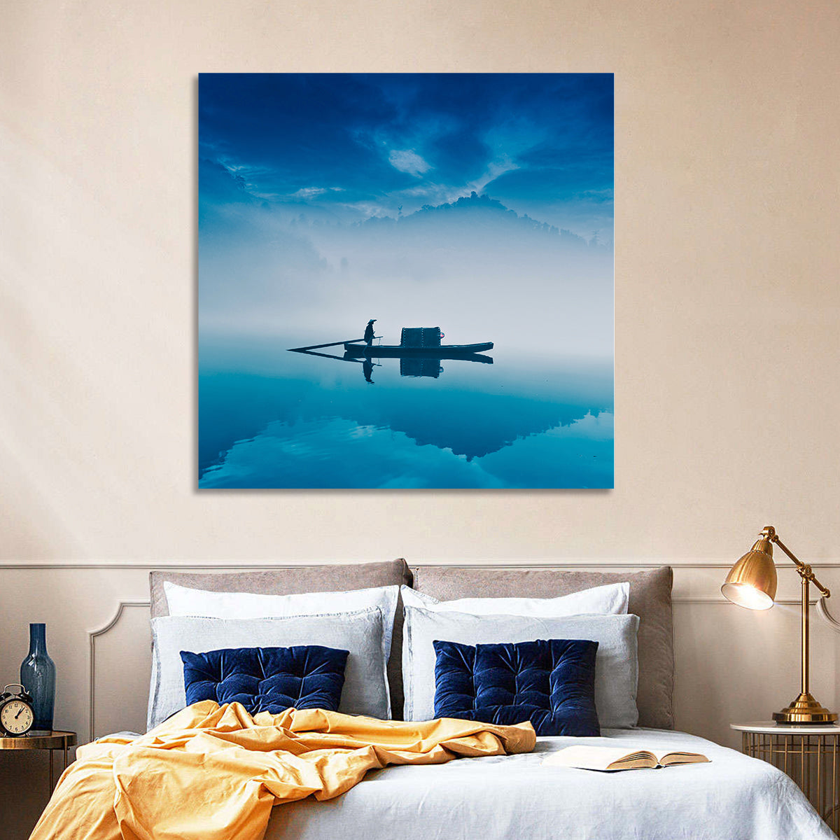 Dongjiang Lake Morning Wall Art