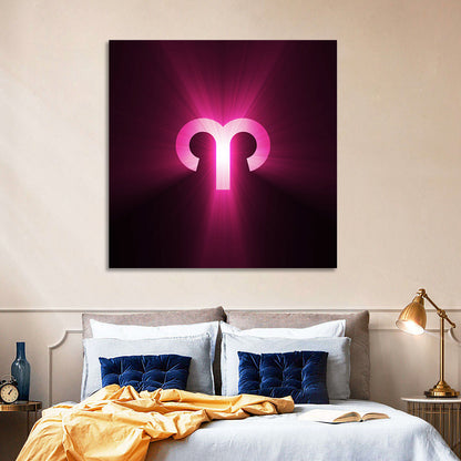 Aries Symbol Wall Art